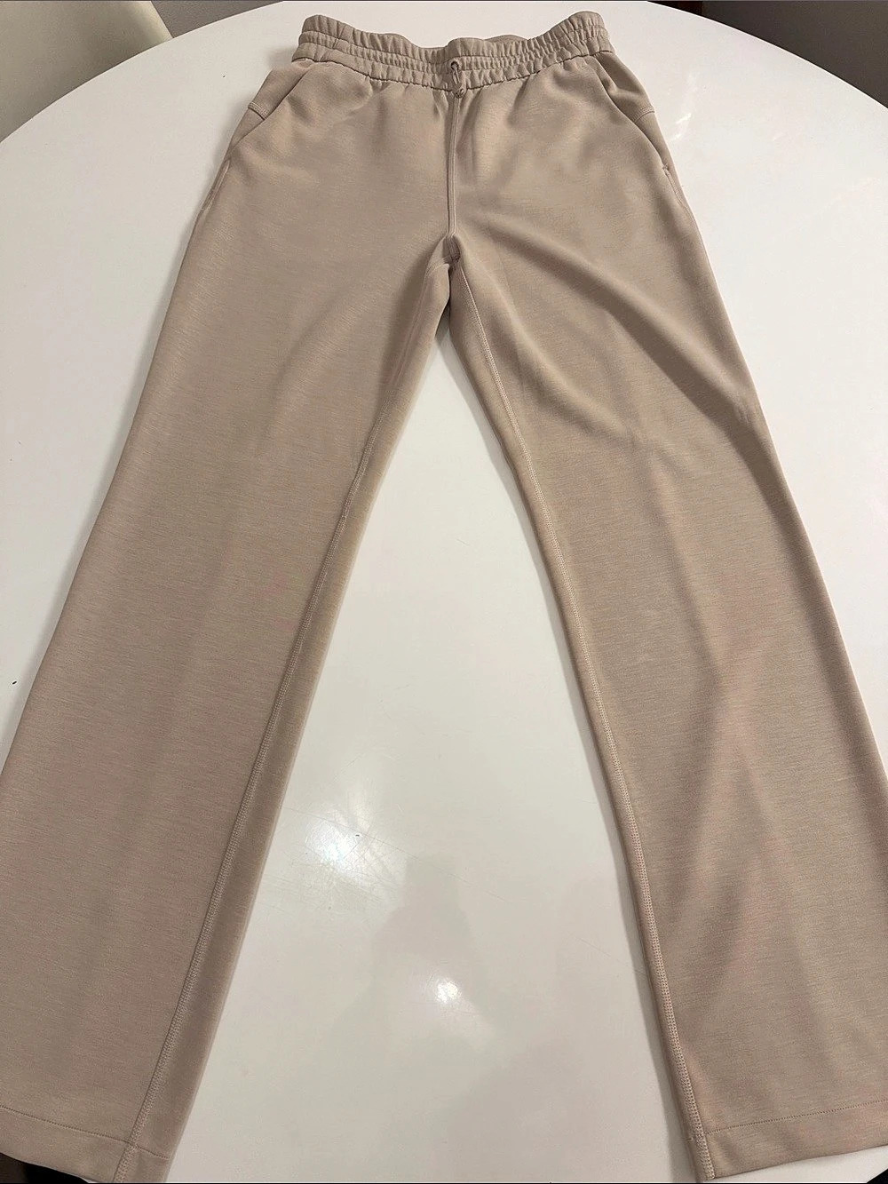 Lululemon Smooth Fit Pull-On High-Rise Pant Regular Beige